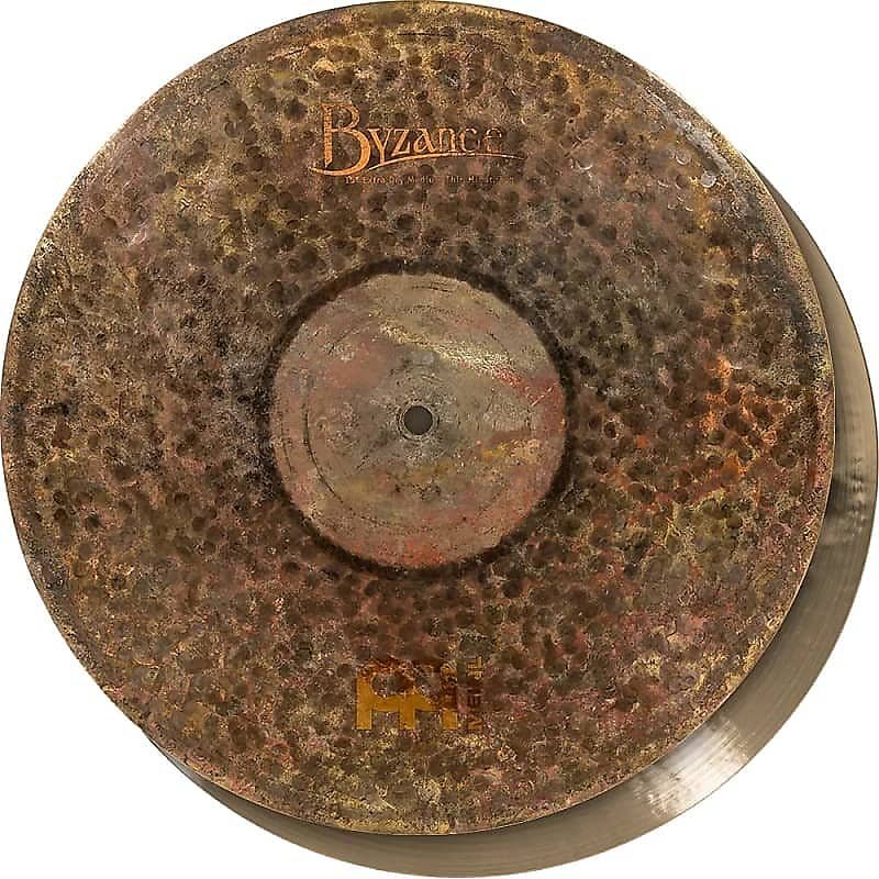 Par de hi-hats finos y medianos Meinl Byzance Extra Dry B15EDMTH de 15"